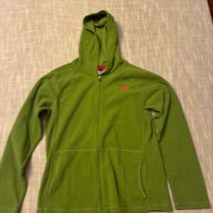 The North Face Green Full Zip Fleece Hoodie Women's Small
